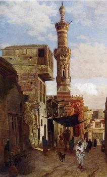  Arab or Arabic people and life. Orientalism oil paintings  433